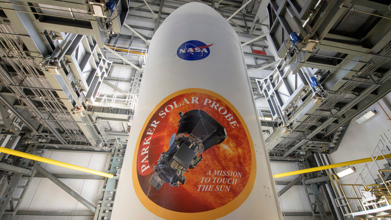 The Parker Solar Probe mission emblem.